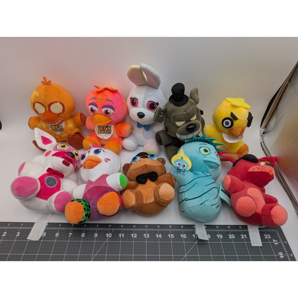 Funko Five Nights at Fridays Plush Lot of 10 Stuffed Animal Toy